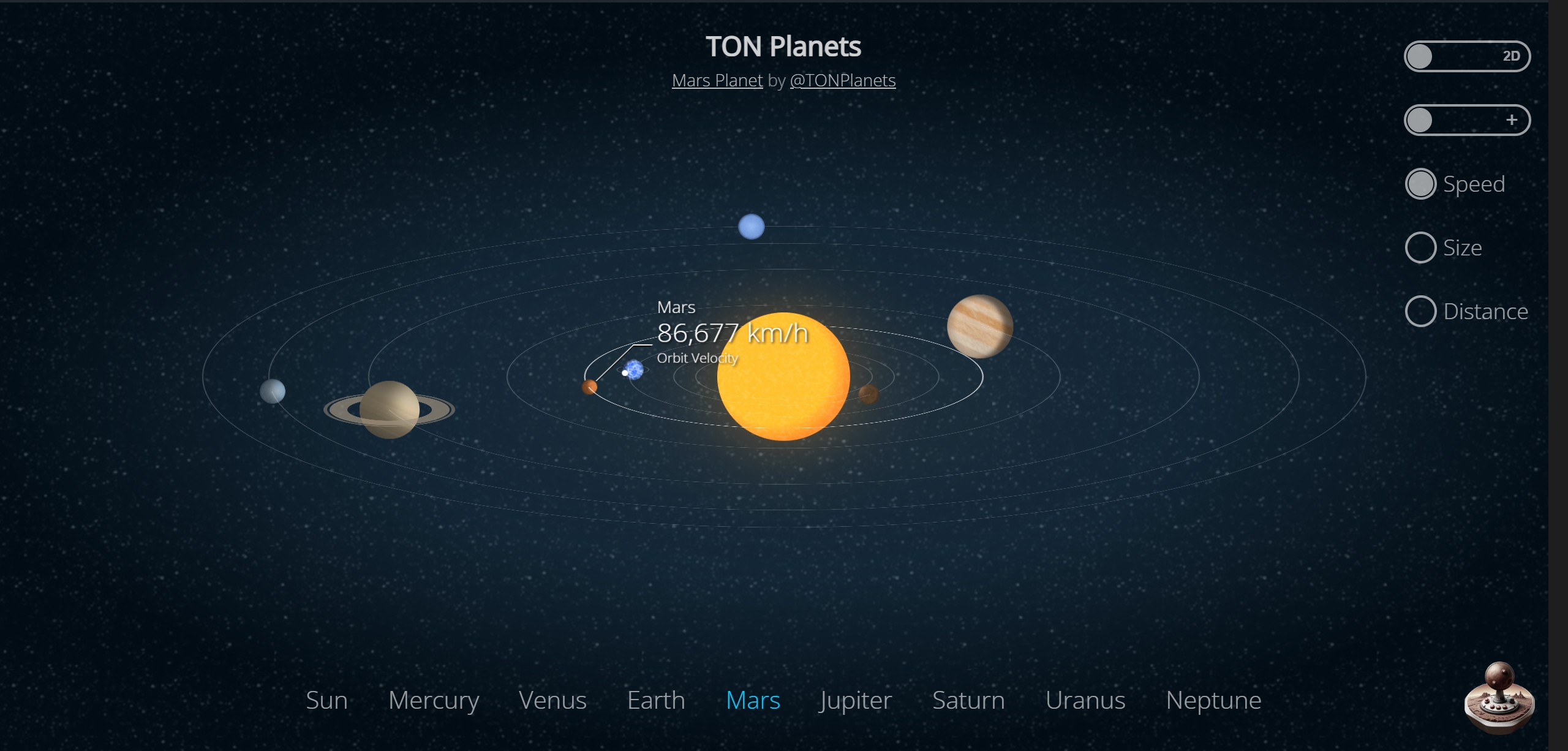 TON Planets Mars